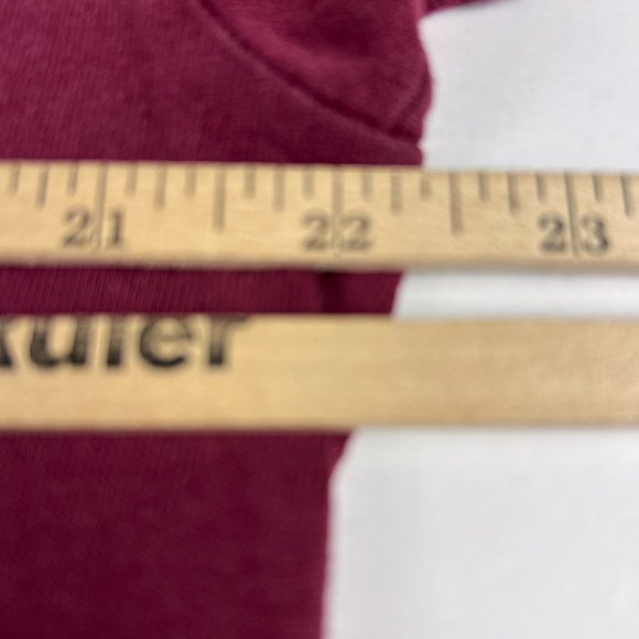 Y2K Nike Team Minnesota Golden Gophers Center Swoosh Shirt Large Red Faded Tee - Picture 15 of 16